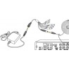 Stromadapter Verteiler Splitter 4-fach für IP Kameras und IR Scheinwerfer 5,5 x 2,1 x 12mm