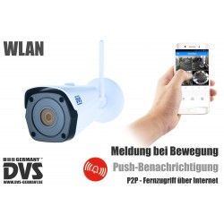 WLAN Videoüberwachung Set 8MP 4x Nachtsicht Überwachungskamera +6000 GB Festplatte