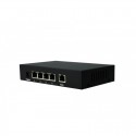 PoE Power over Ethernet Switch für 4 PoE Kanäle IEEE802.3 af/at 15.4Watt