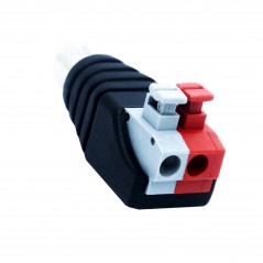 5 pieces RCA cinch socket adapter terminal block push-in fittings (plug connections) 2-pin terminals DC AV block