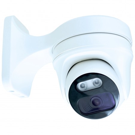 Professionelle UltraHD Videoüberwachung für Gewerbe & Privat 4 PoE Kameras mit Mikrofon