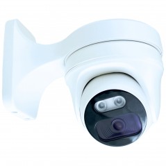 Video surveillance set outdoor 4K recorder 6 PoE IP67 cameras with microphone